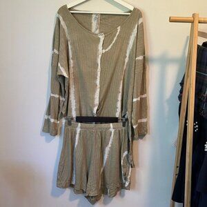 Free People Tie Dye 2 Piece Set